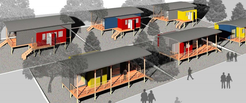 Concurso Casa Modular Reconstruccion-- Propuesta ganadora  Isla Juan Fernandez Año 2011